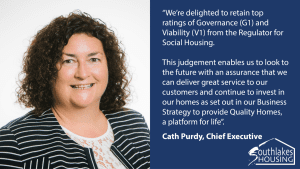 South Lakes Housing retains highest rating from regulator