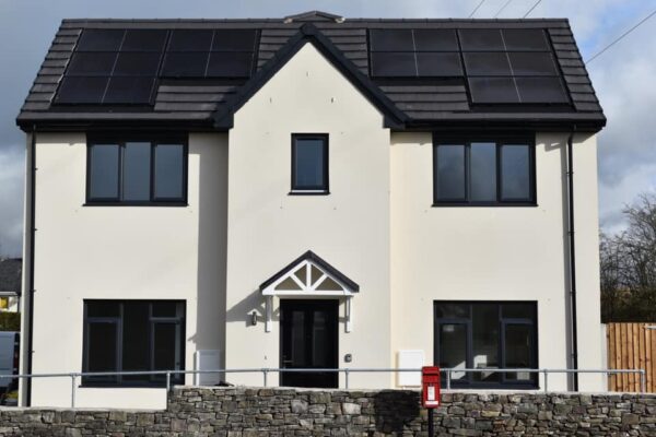 A Former Garage Site Has Been Transformed Into New Affordable Homes