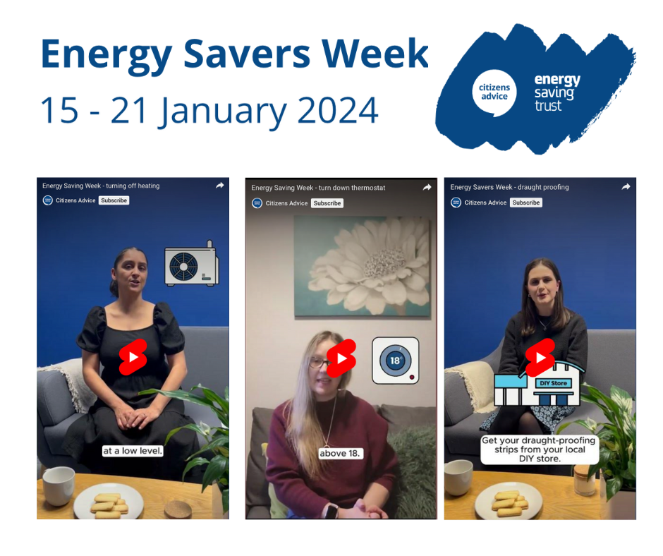 Energy Savers Week 2024 Join us & the Energy Saving Trust South