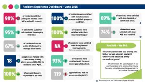 Customer Experience Dashboard June 2025