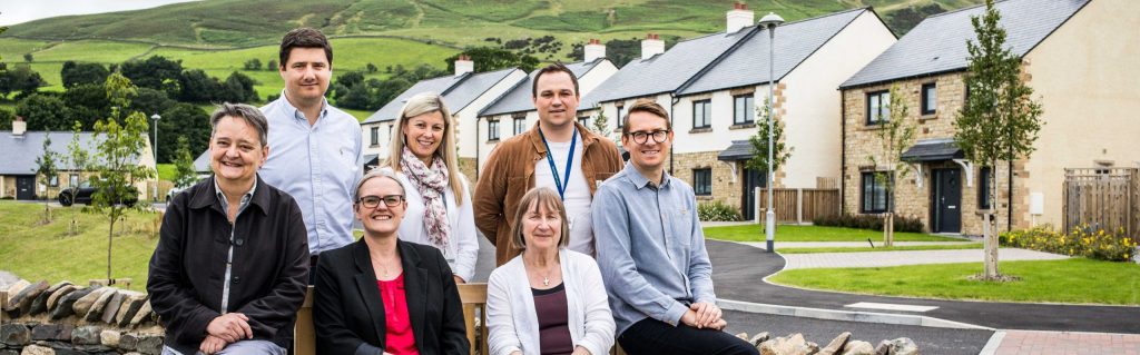 Local MP visits award winning housing development in Sedbergh