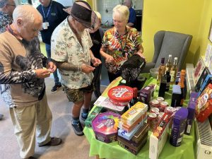 Charity raffle and coffee morning at Birthwaite for MacMillan Cancer Support