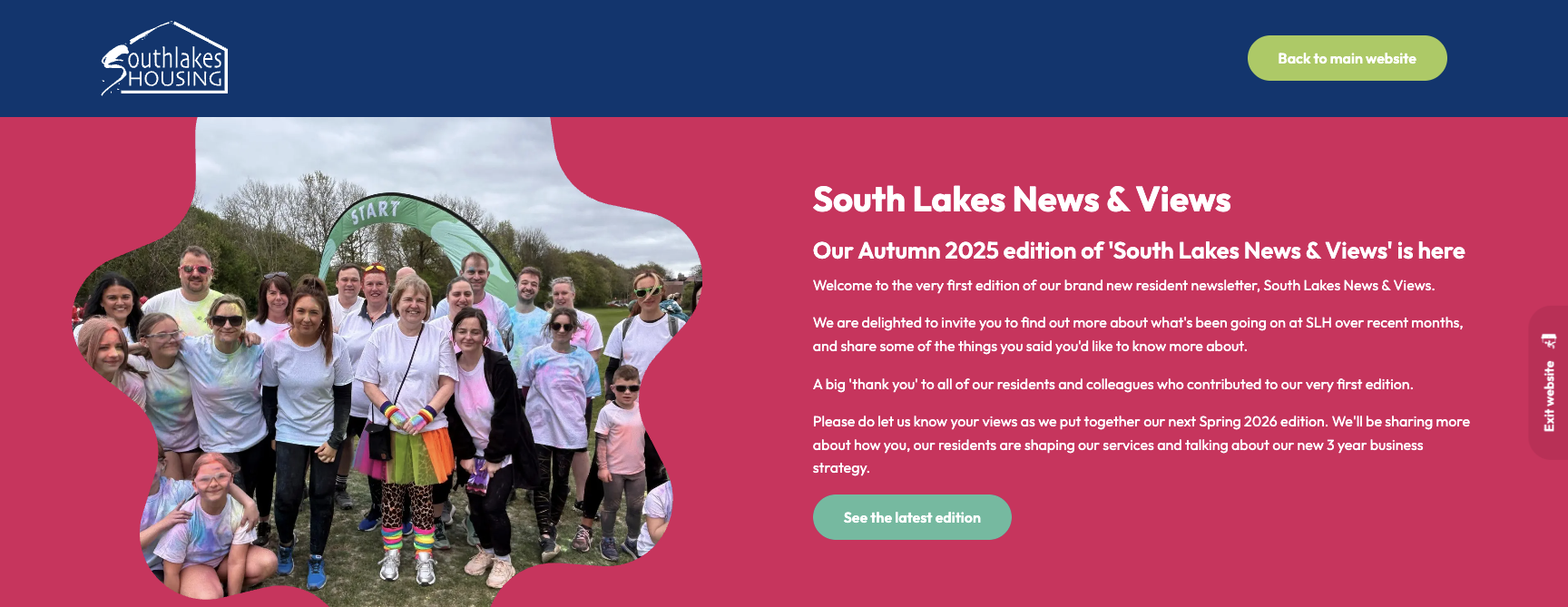 Welcome to the first edition of South Lakes News & Views - our brand new resident newsletter!!!