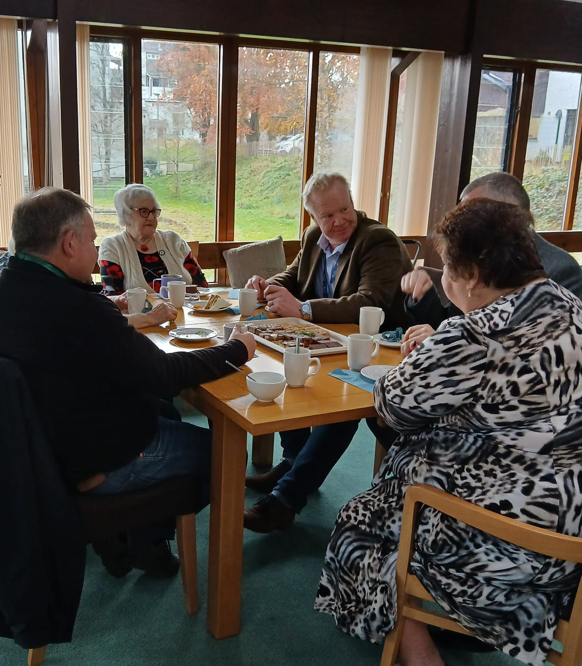 Board members meeting edgecombe residents