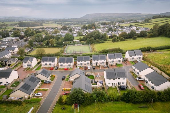 What we spend our income on - development of new homes