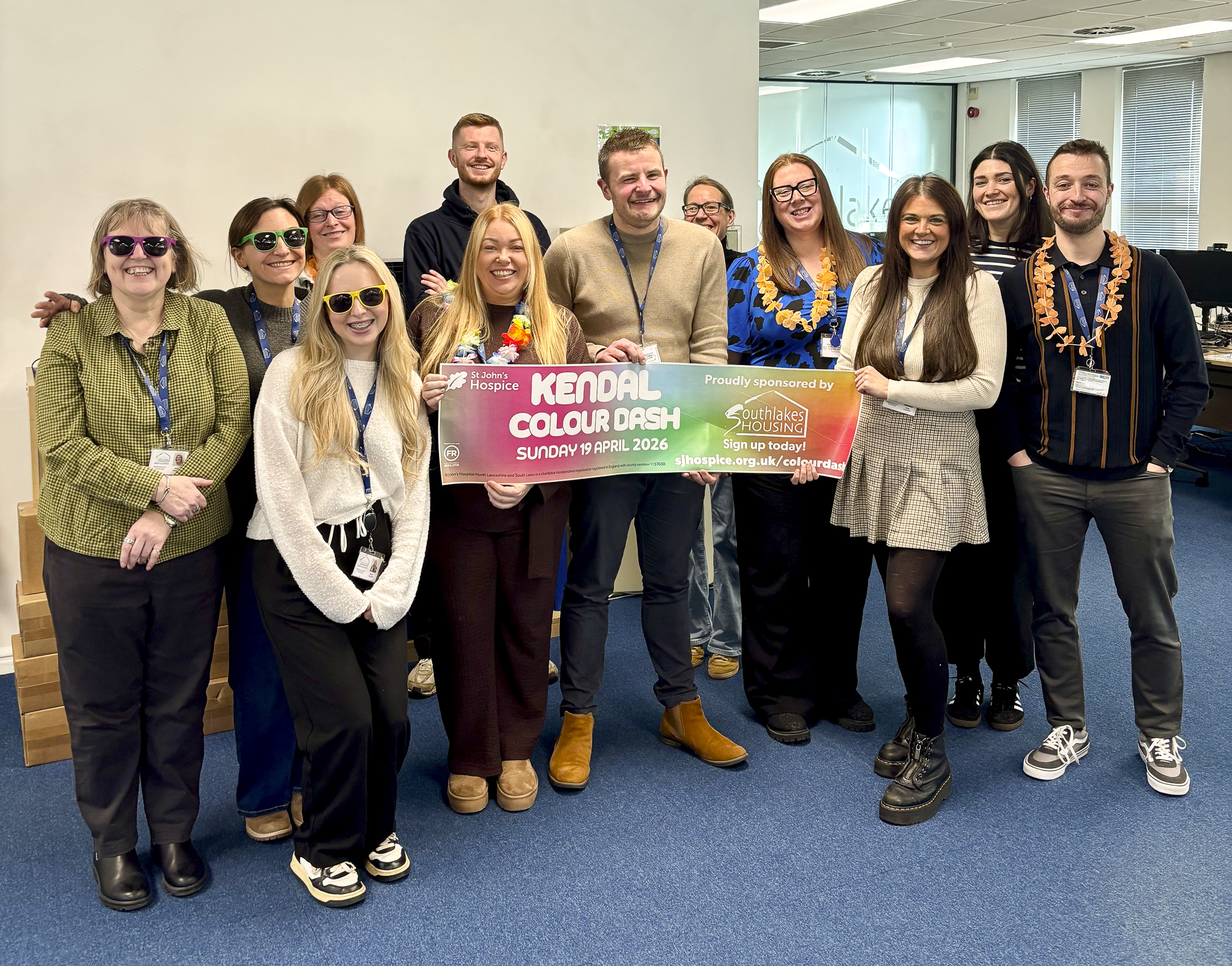 South Lakes Housing Sponsors Kendal Colour Dash