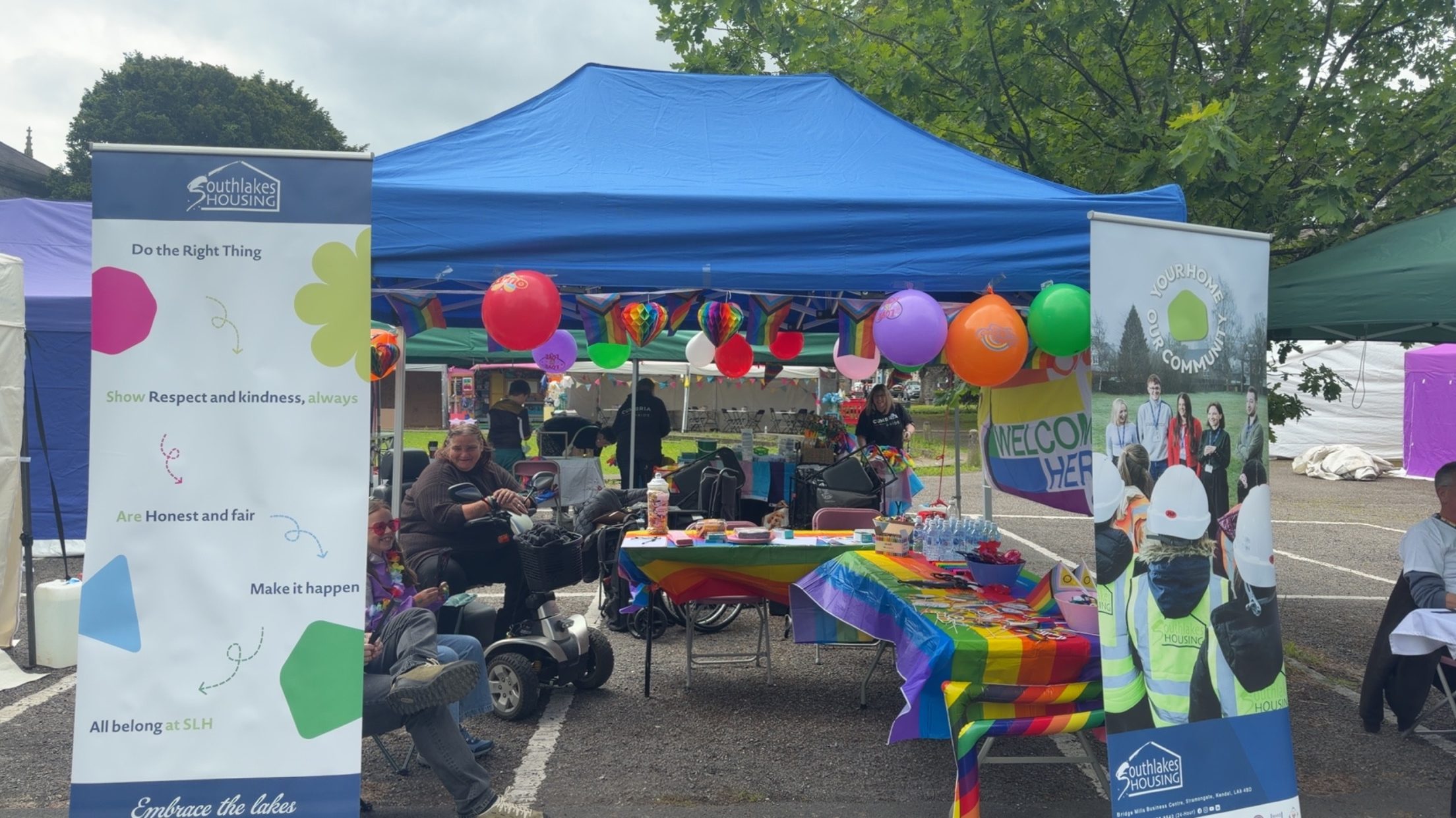 South Lakes Housing at Kendal Pride 2026.