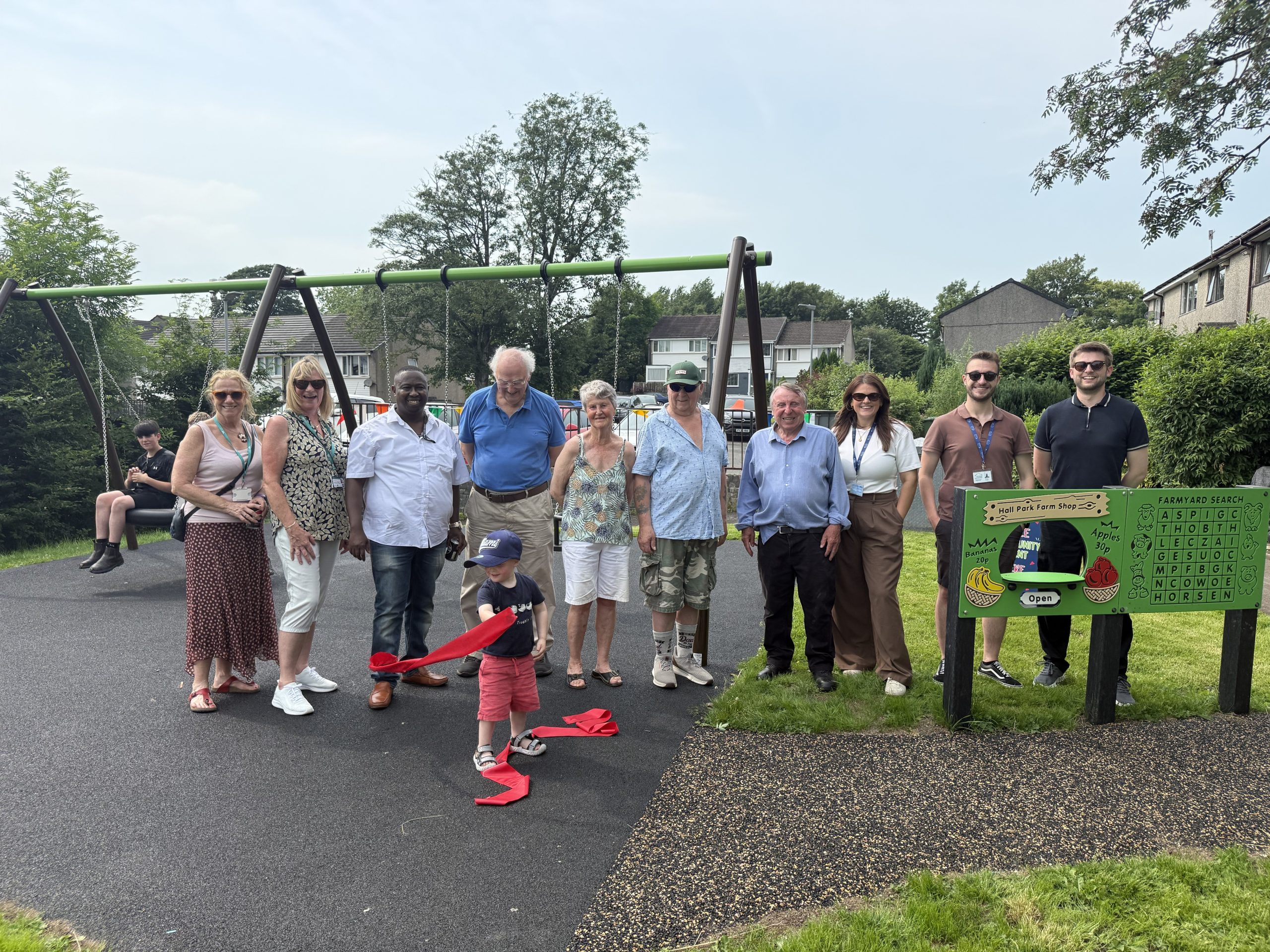 New Hall Park Playground Officially Opens