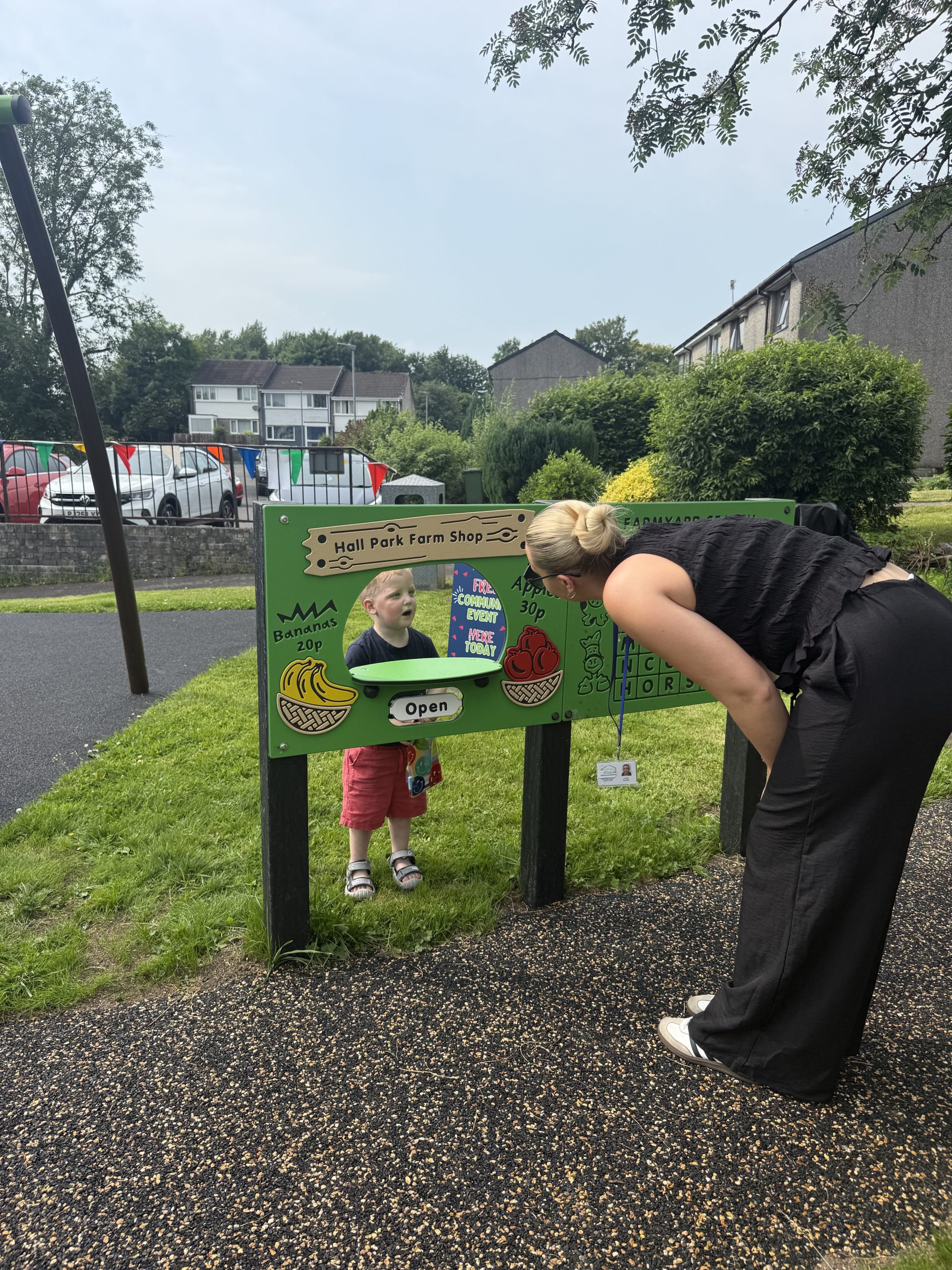New Hall Park Playground Officially Opens.