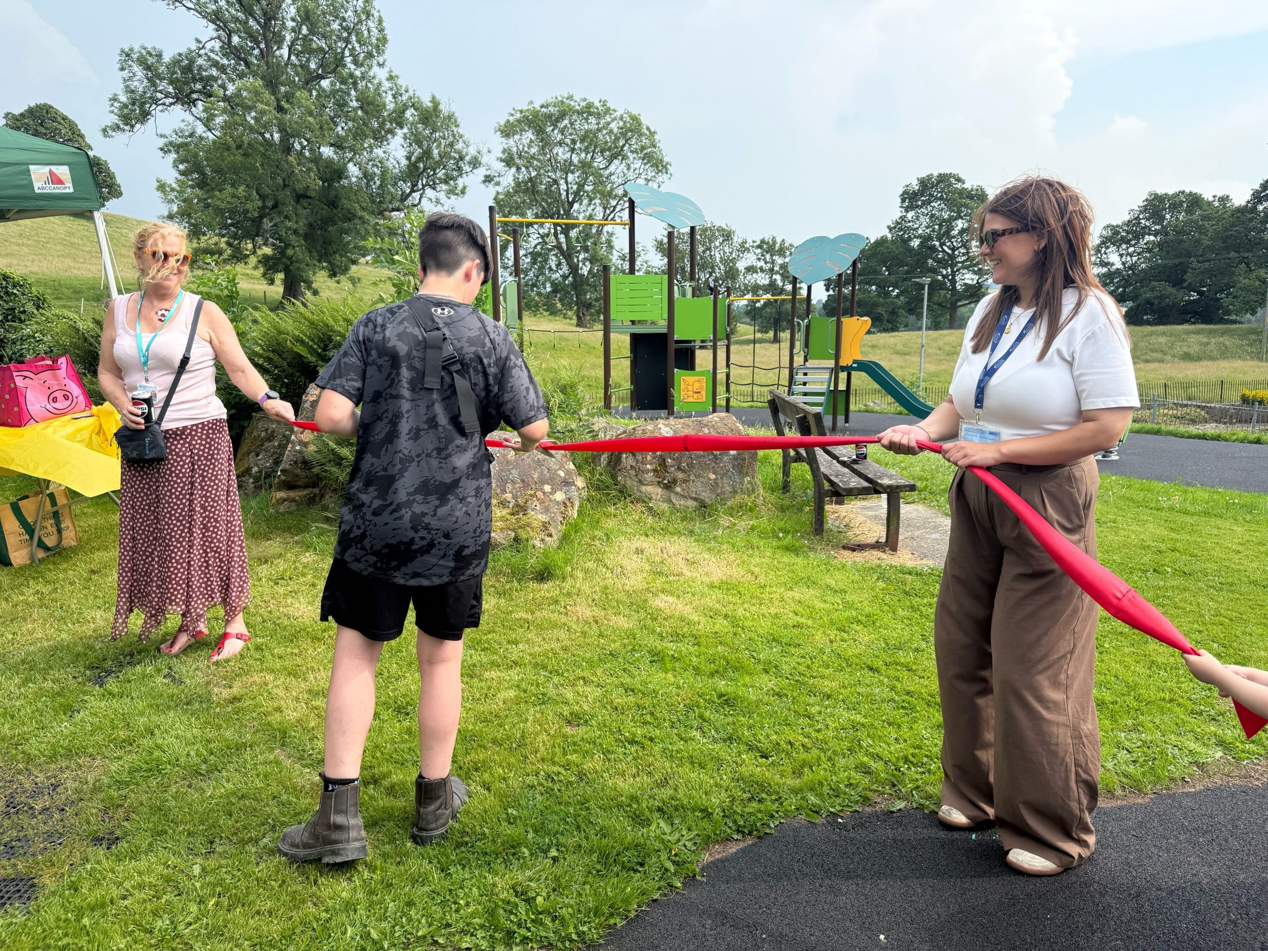 New Hall Park Playground Officially Opens - SLH