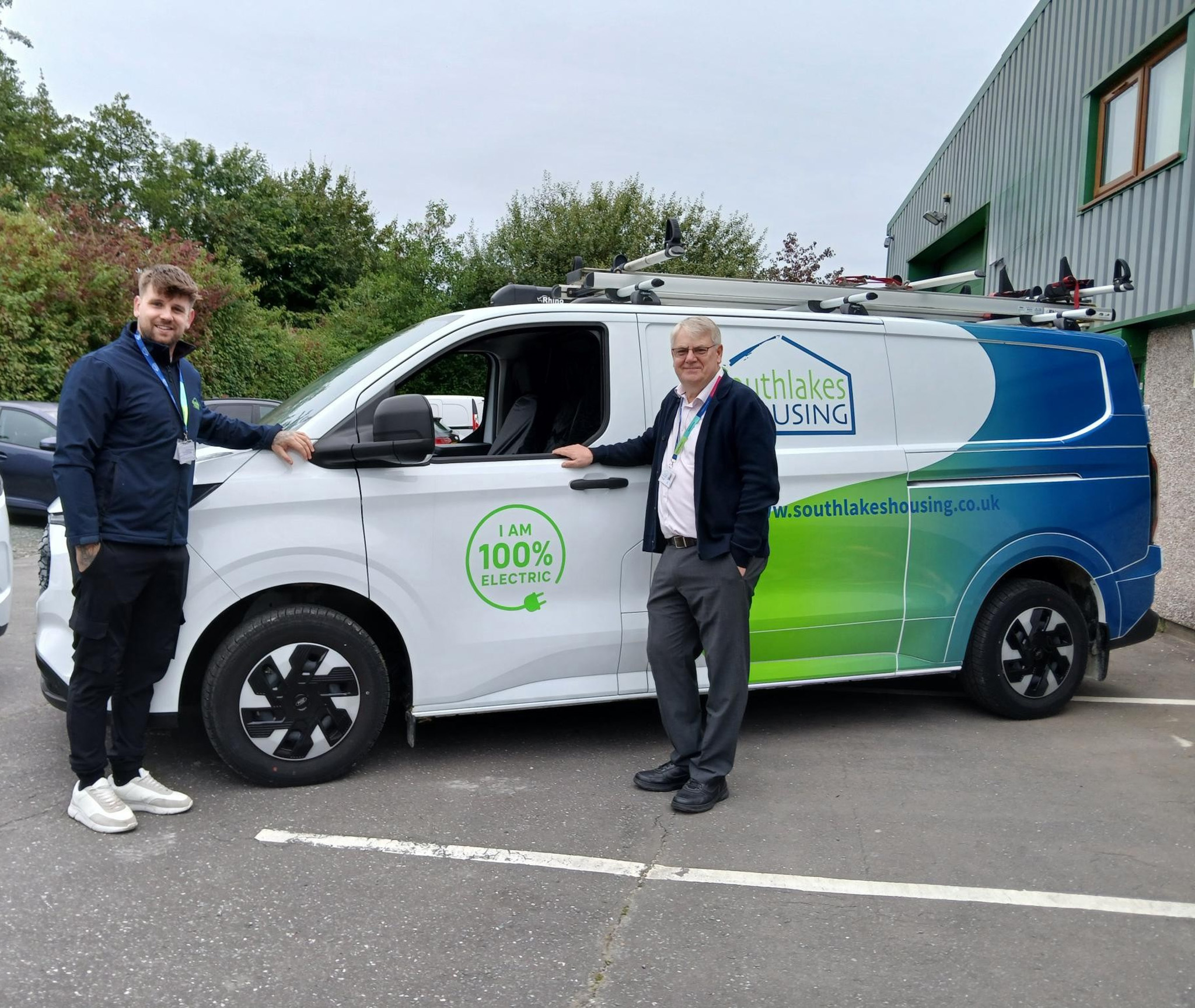 New Electric Vans at South Lakes Housing