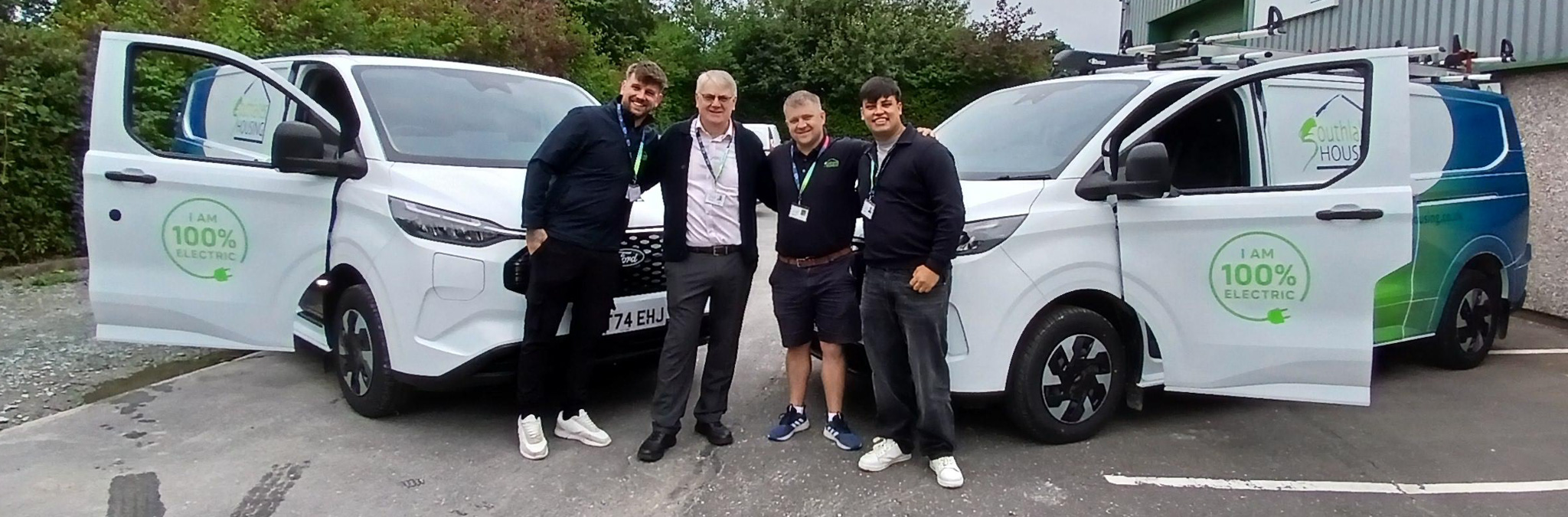 New Electric vans at SLH